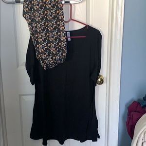 Lularoe black perfect t  2xl